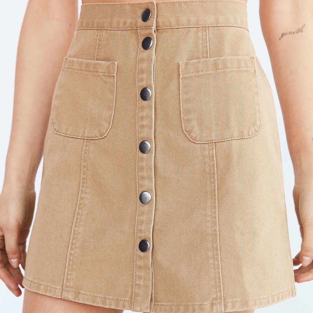Urban Outfitters button front skirt